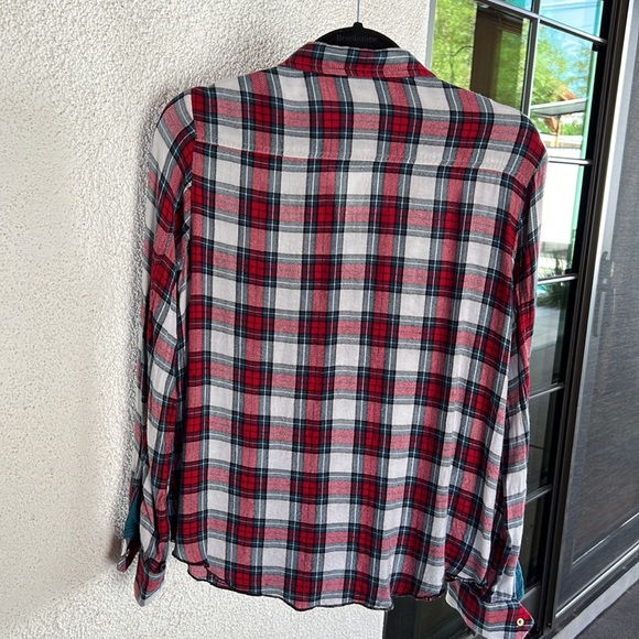 Zadig & Voltaire Flannel Check Plaid Shirt - Picture 2 of 10